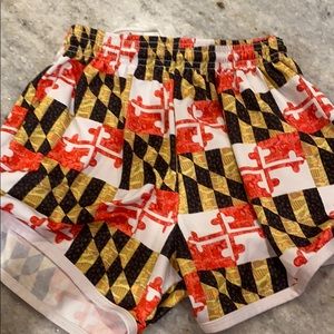 Maryland print shorts